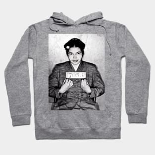 Rosa Parks Mug Shot Hoodie